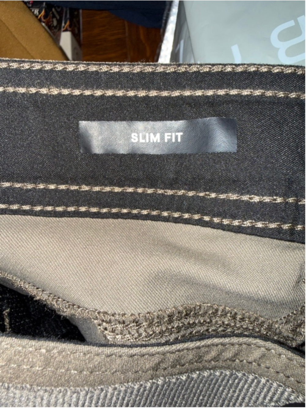 Men's Prana Pants size 42x30 Brown Stretch Zion Slim Cargo Pants Hiking Pants - Picture 13 of 16